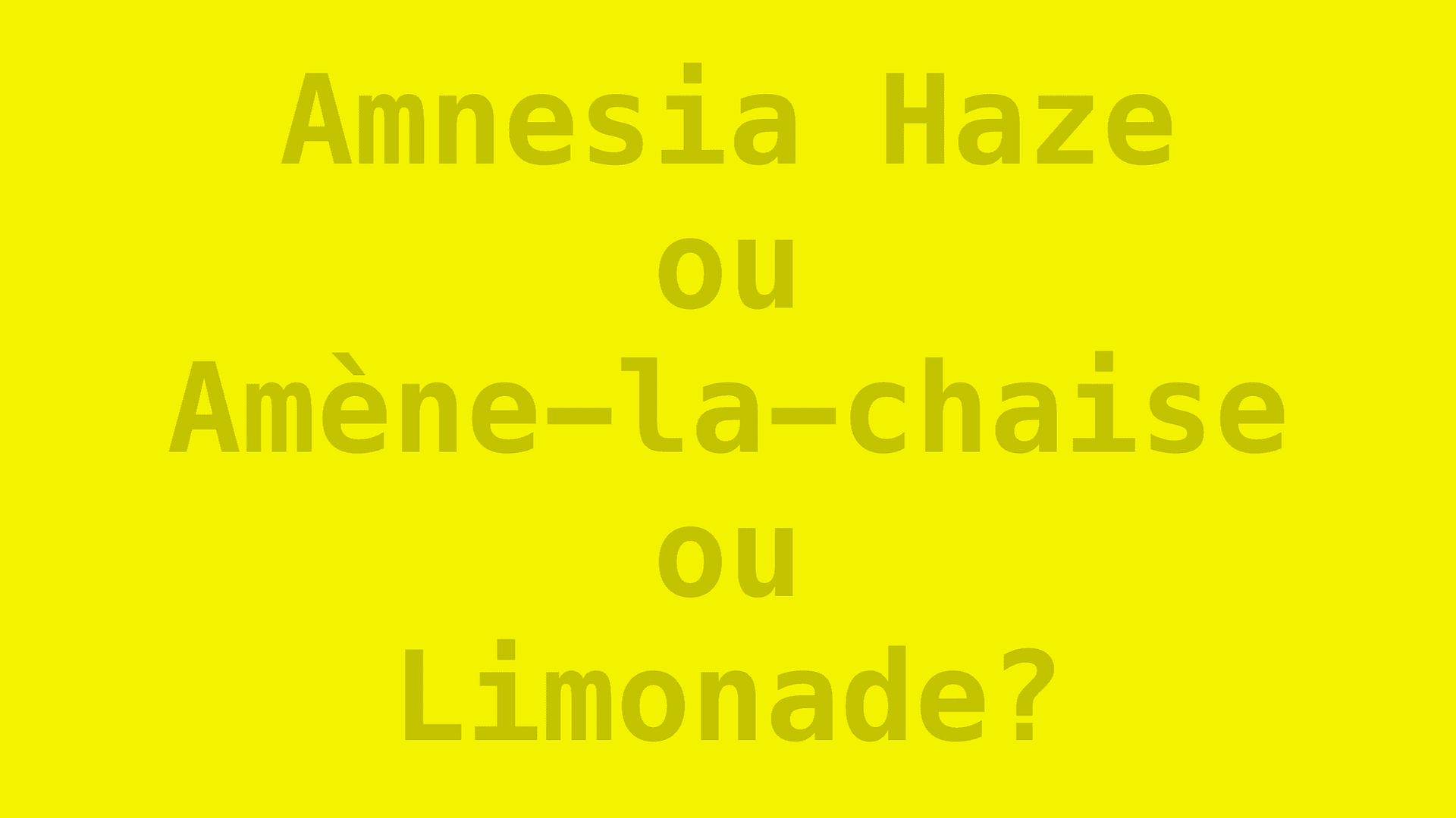 Pourquoi ces noms de fleurs de CBD